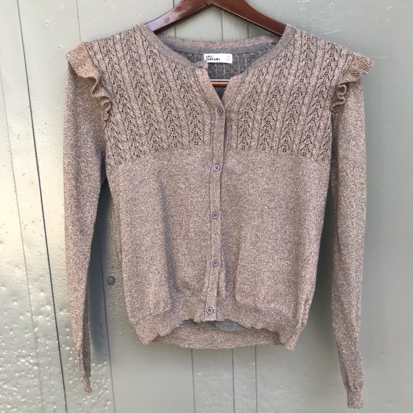 Threads Ruffle Sweater sz Small - Picture 5 of 9